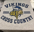 Youth Short Sleeve Grey Vikings XC